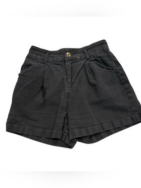 Belle Poque Black Pull-On Shorts Women’s Casual Elastic Waist Shorts Size M